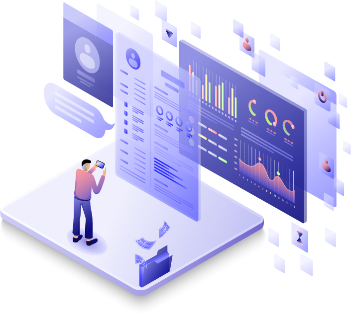 Illustration of seamless payment automation platform